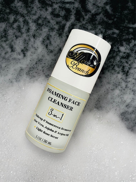 3-IN-1 Foaming Face Cleanser (For All Skin types)